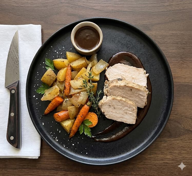 Pork tenderloin crockpot dinner
