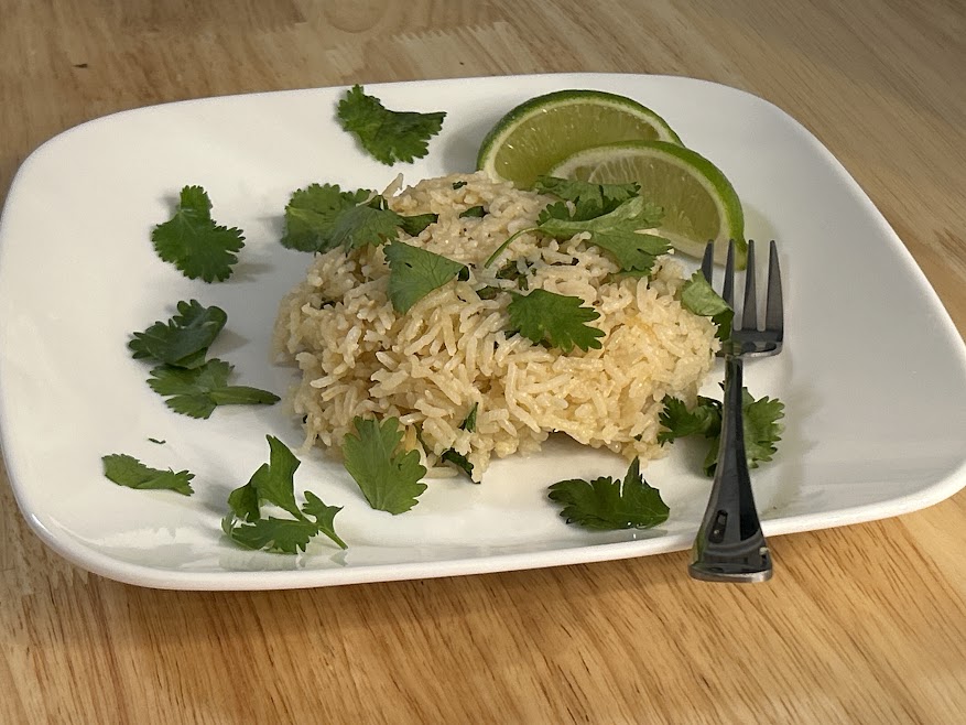 Zesty cilantro-lime rice