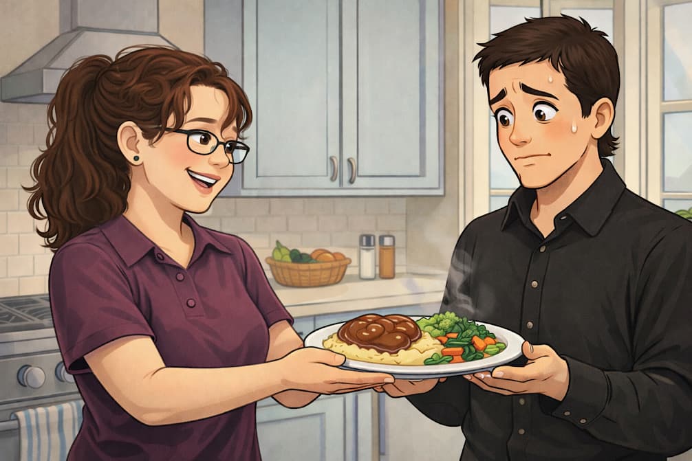 My poor husband