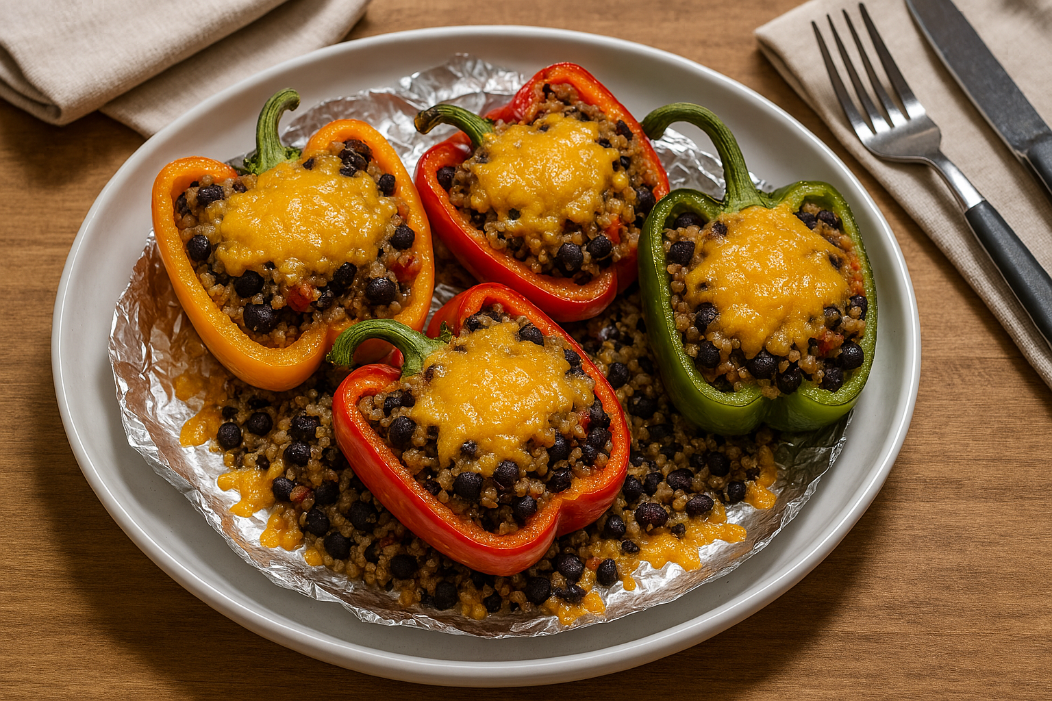 Fastest Stuffed Peppers – Popper Stuffed Peppers