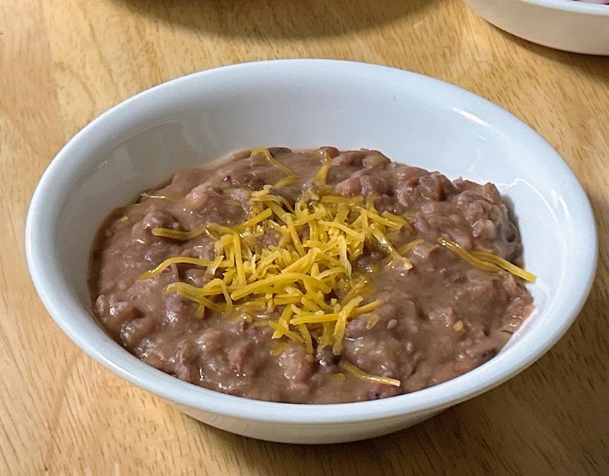No-soak crockpot refried beans